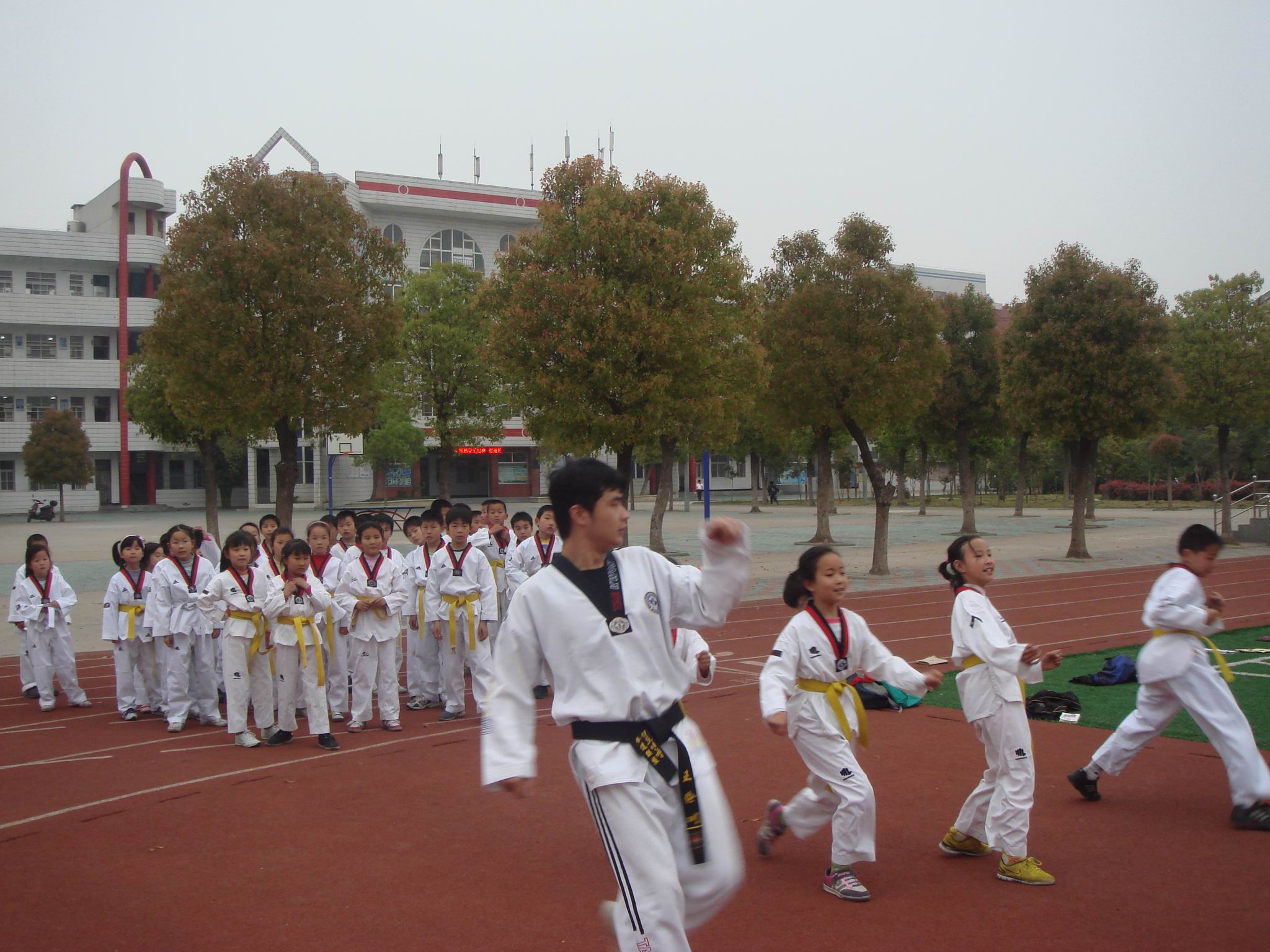 武汉市新洲区邾城街章林小学图片