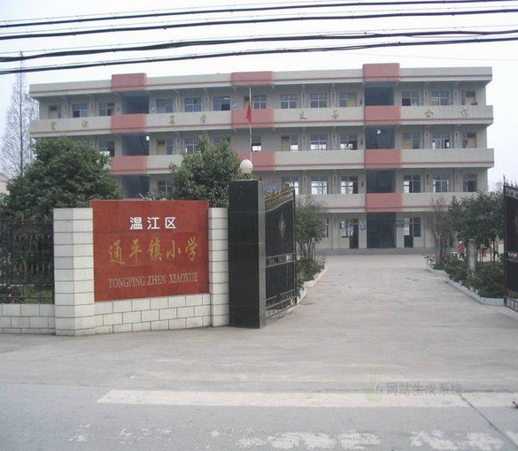 成都市温江区通平小学图片